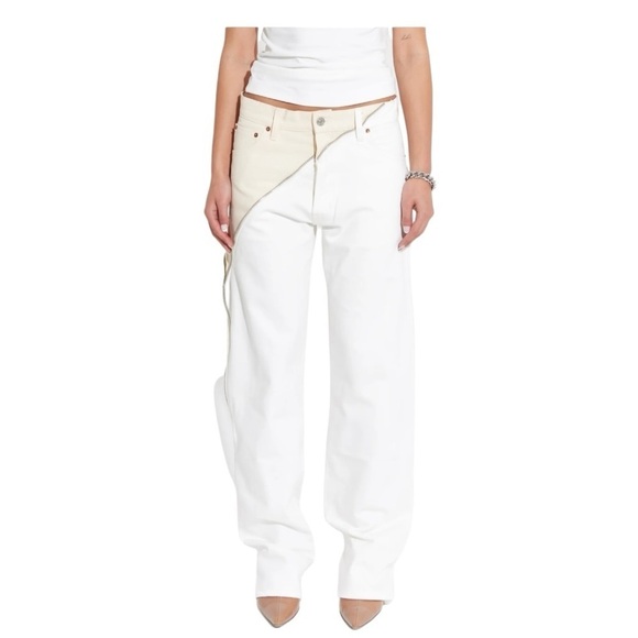 EB Denim Denim - NWT! EB Denim The Gemini Jean in Color: White & Natural. Size 26".